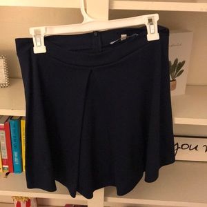 Navy skirt
